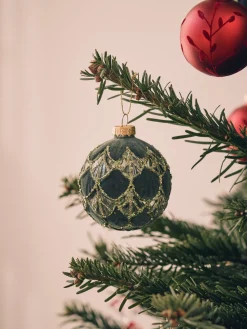 Julekule Ø7 Cm Julekuler|Juletrepynt