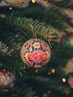 New Julekule Ø6 Cm Julekuler|Juletrepynt