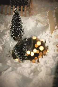 Outlet Juletre Med Snø Julepynt|Dekorasjon