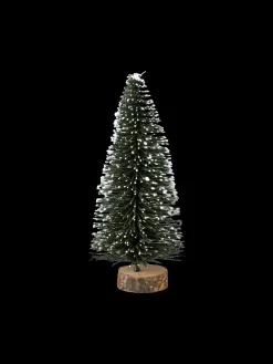 New Juletre Med Snø Julepynt|Dekorasjon