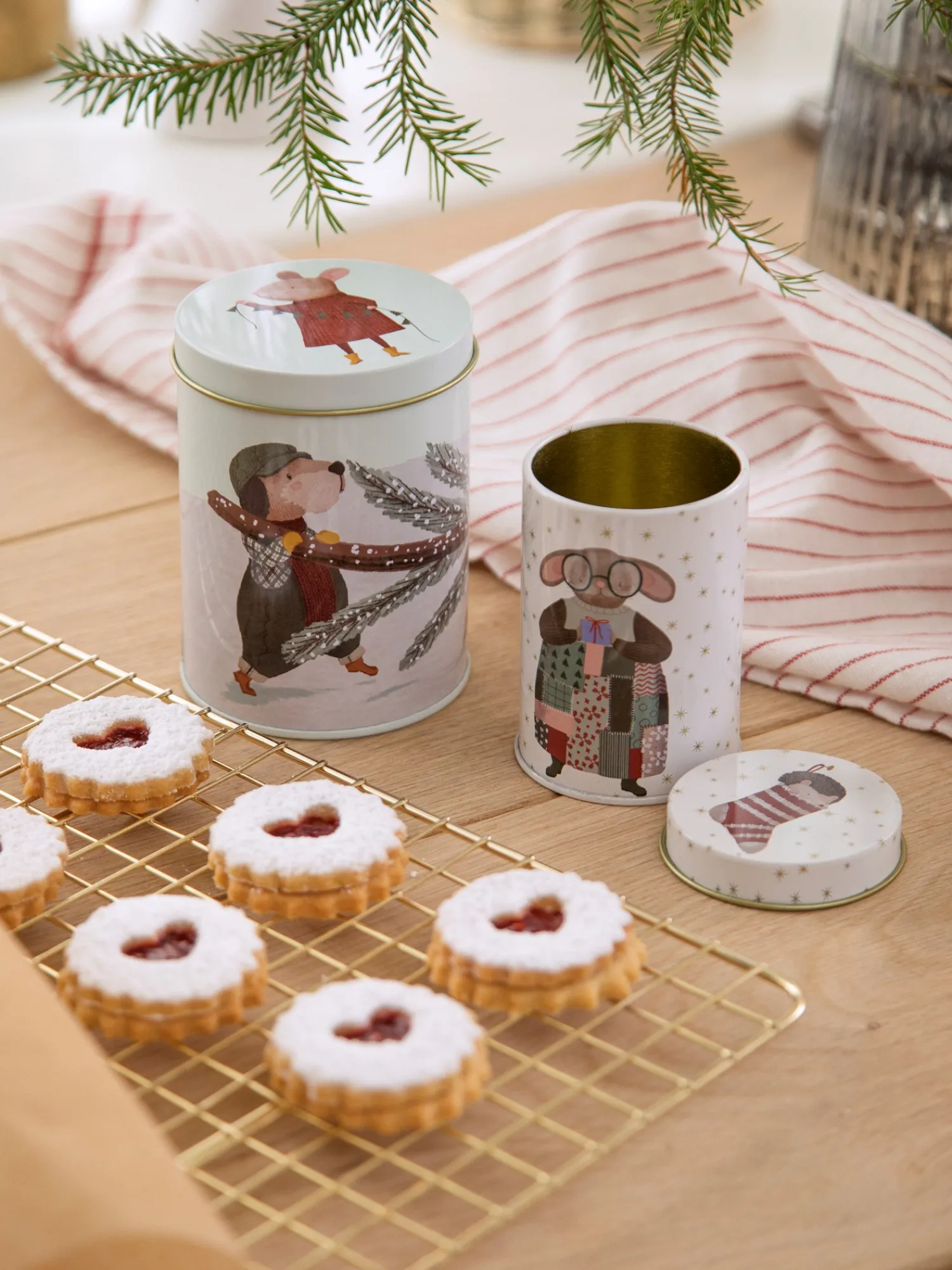 Clearance Kakeboks Julepynt|Kjøkkentilbehør