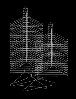 Sale Kleshengere 50 Stk Oppbevaring