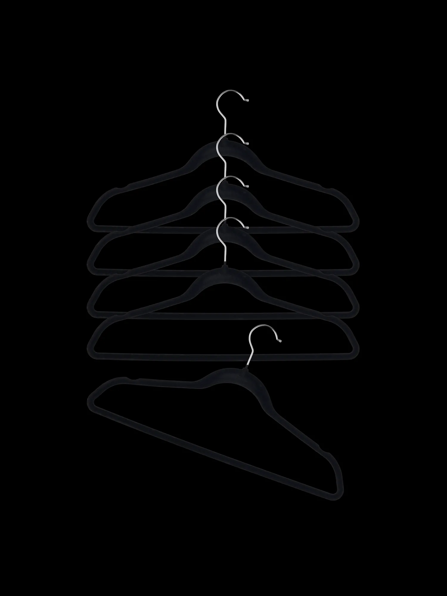 Hot Kleshengere Av Fløyel 5 Stk Oppbevaring