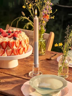 Discount Lys - 2-stk Lys|Koniske Lys