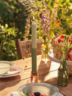 Discount Lys - 2-stk Lys|Koniske Lys