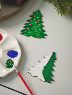 Magnetiske Lerretpaneler Formet Som Tre Lerreter