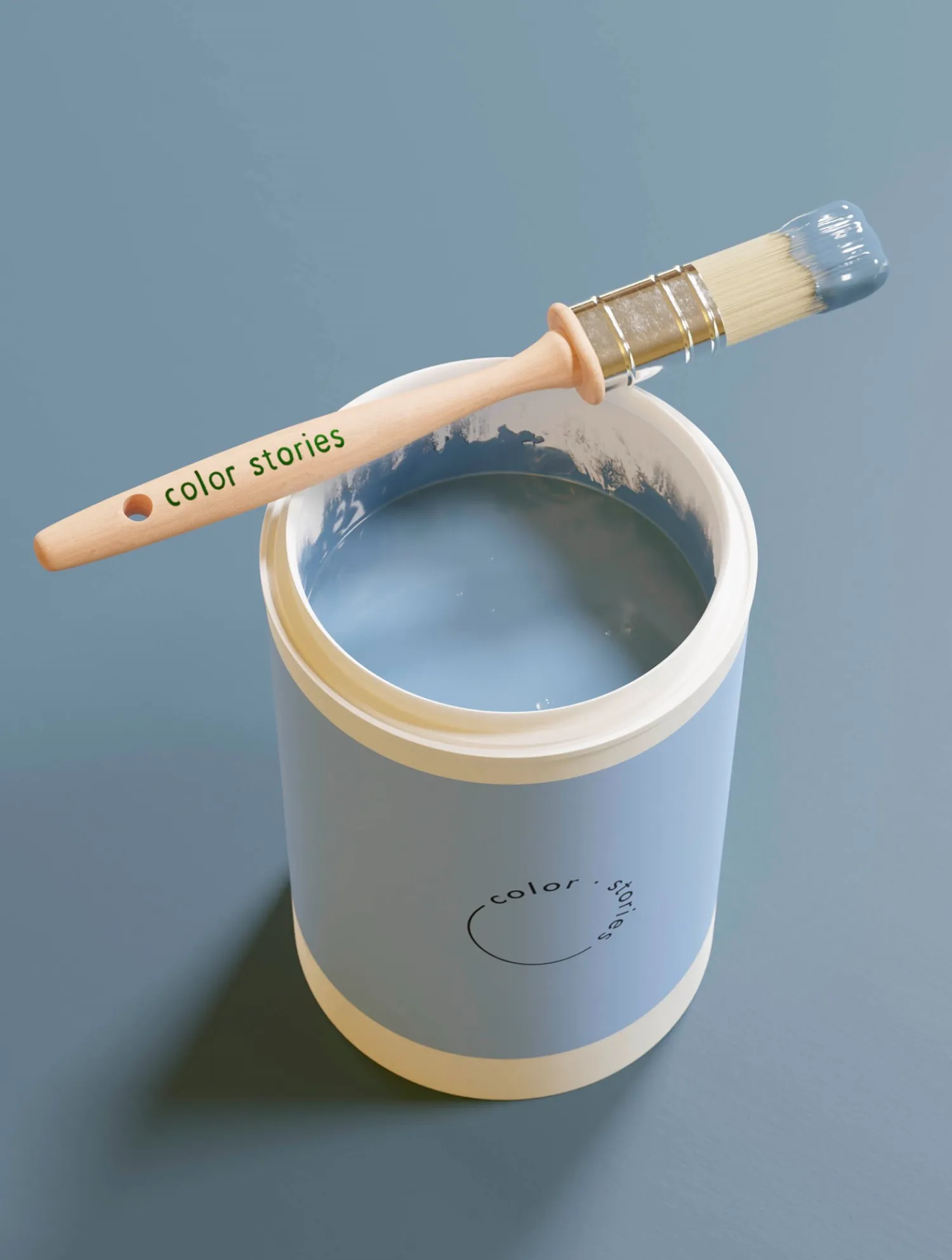 Outlet Maling Almueblå 2000 Ml Hobbymaling