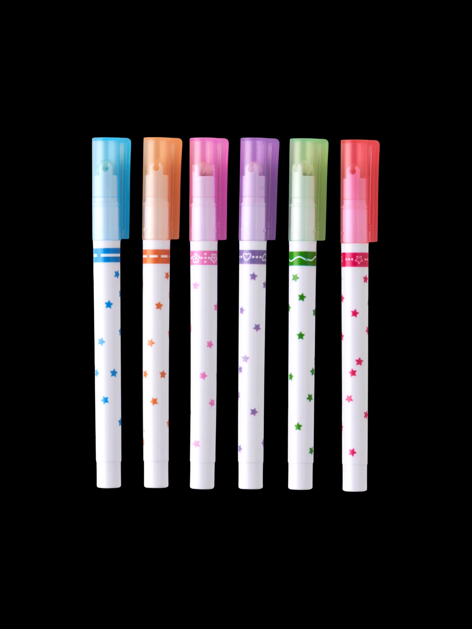 Outlet Markeringstusjsett, Sekspakning Tegn Og Mal