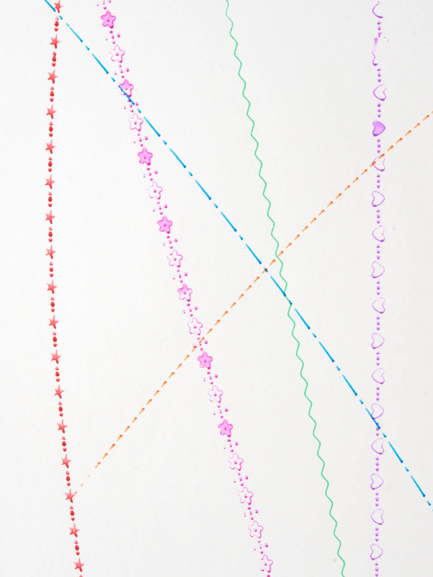 Outlet Markeringstusjsett, Sekspakning Tegn Og Mal