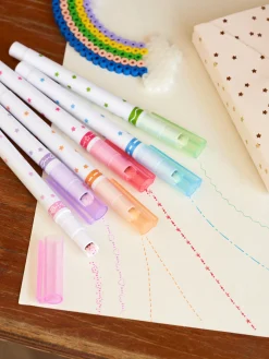 Outlet Markeringstusjsett, Sekspakning Tegn Og Mal