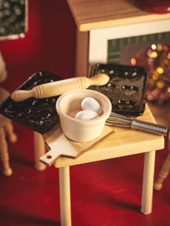 Sale Miniatyrbakerisett Julepynt|Nissedør Og Tilbehør