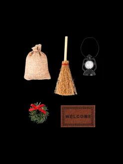 Clearance Miniatyrjulesett Julepynt|Nissedør Og Tilbehør