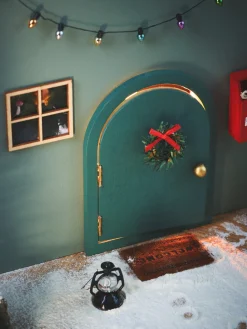 Clearance Miniatyrjulesett Julepynt|Nissedør Og Tilbehør