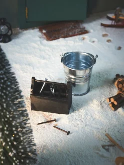 Discount Miniatyrmelkesett Julepynt|Nissedør Og Tilbehør