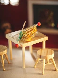 Hot Minibord Og -stoler Julepynt|Nissedør Og Tilbehør