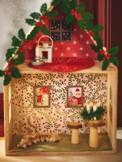 Minilysestake Og -lykt Julepynt|Nissedør Og Tilbehør