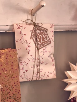 Online Nummererte Etiketter Jule­Innpakning|Kort