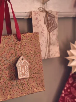 Online Nummererte Etiketter Jule­Innpakning|Kort