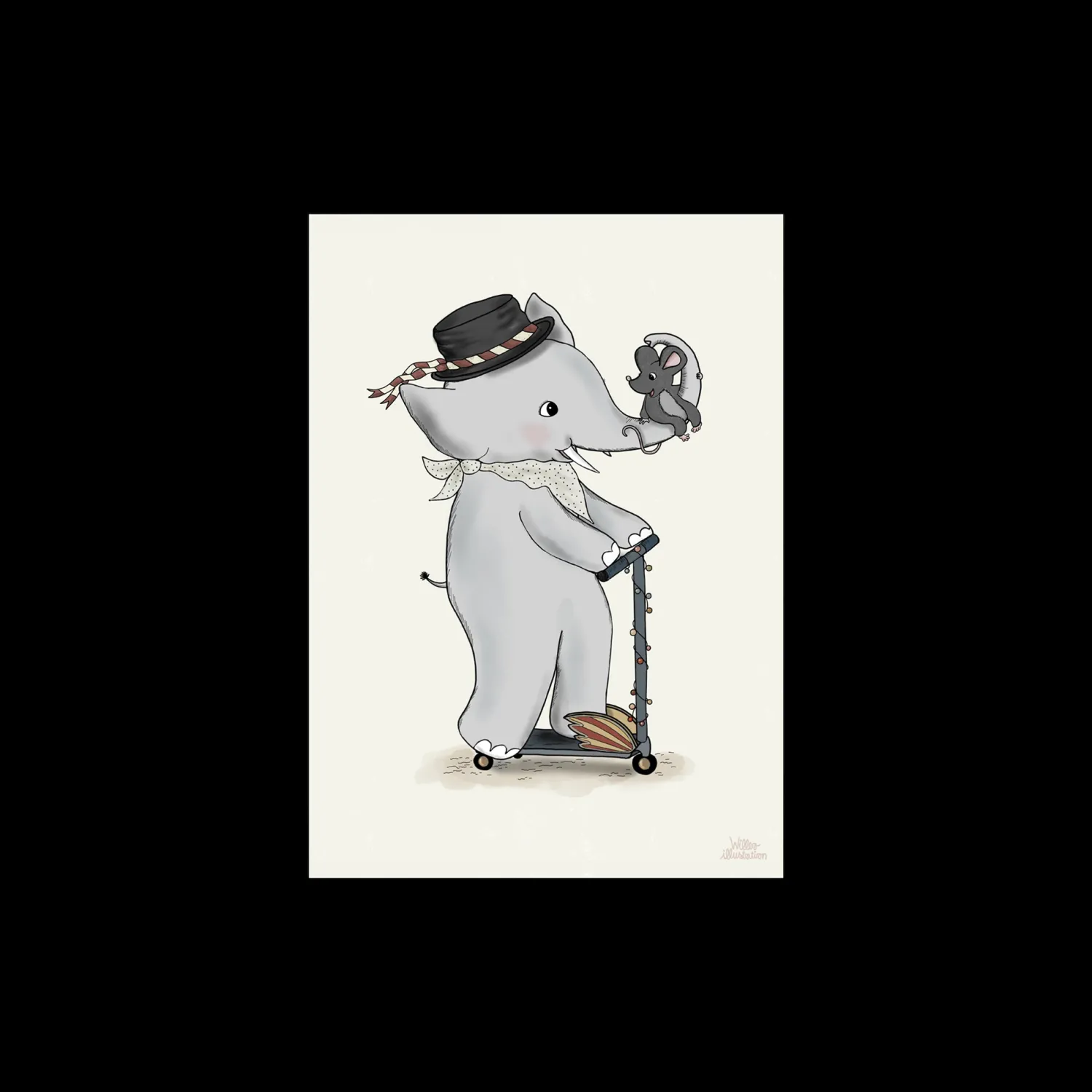 Sale Off We Go A3 Interiør Til Barnerom