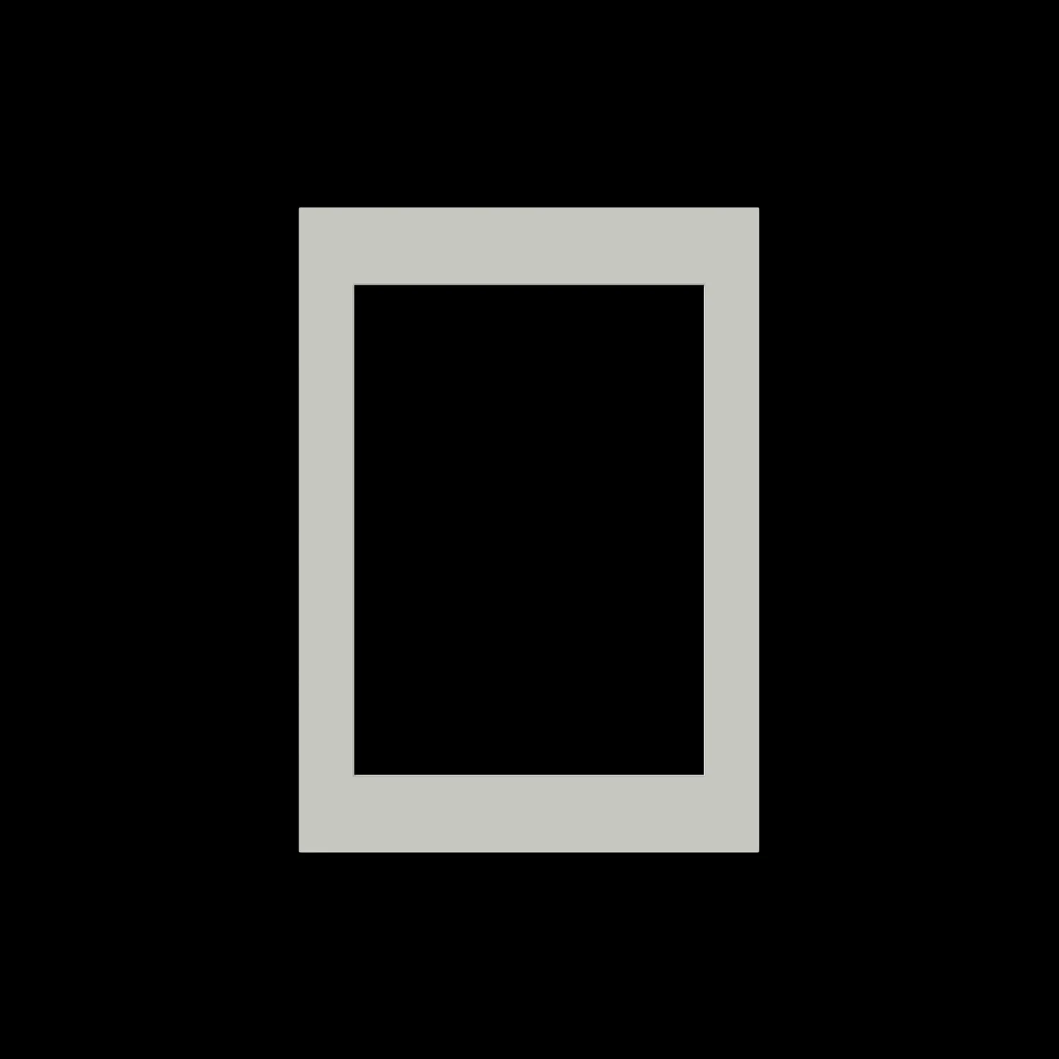 Passepartout Cashmere Grey – 50 X 70 / 40 X 50 Cm Rammer Og Plakater