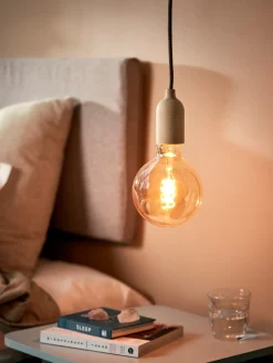 Best Pendellampe Natural Med Pæreholder Lamper