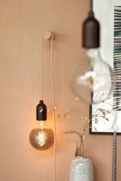 Sale Pendellampe Wenge Med Støpsel Lamper