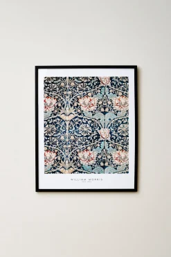 Outlet Plakat Blue Flowers 40 X 50 Rammer Og Plakater