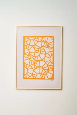 Clearance Plakat Croissants 50 X 70 Cm Rammer Og Plakater