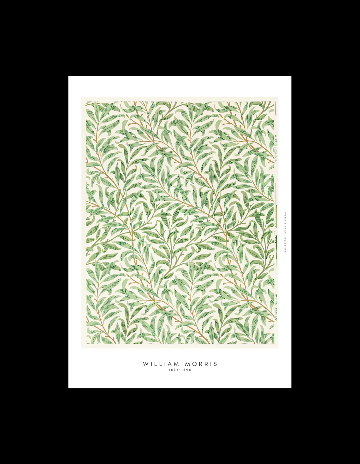 Online Plakat Green Leaves 40 X 50 Cm Rammer Og Plakater