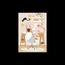 Hot Plakat Home Office A3 Rammer Og Plakater