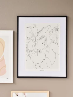 Clearance Plakat Japanese Iris A3 Rammer Og Plakater