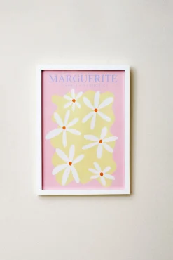 Best Plakat Marguerite Rose A4 Rammer Og Plakater