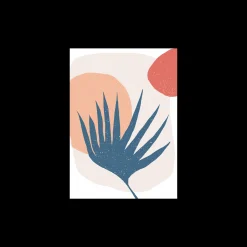 Sale Plakat Palm Leaf And Sun A3 Rammer Og Plakater