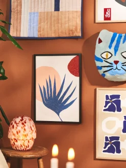 Sale Plakat Palm Leaf And Sun A3 Rammer Og Plakater