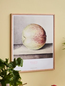 Outlet Plakat Peach 40 X 50 Cm Rammer Og Plakater