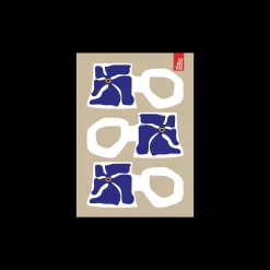 Plakat Ukiyo Mug Blue A3 Rammer Og Plakater