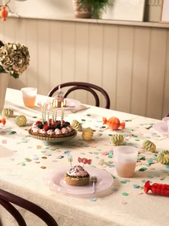 Outlet Plastglass Til Flergangsbruk - 4 Stk Bord­Dekking