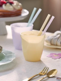 Outlet Plastglass Til Flergangsbruk - 4 Stk Bord­Dekking