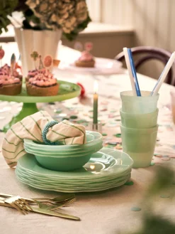 Outlet Plastskåler Til Flergangsbruk - 4 Stk BordDekking