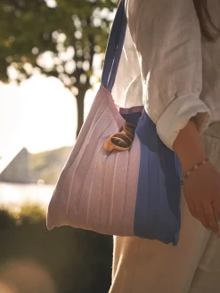 Outlet Plissert Tøyveske Tøyveske