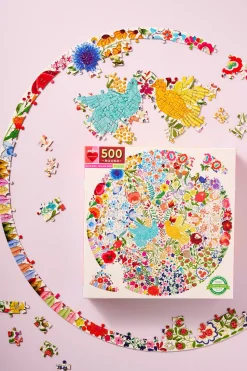 Puslespill Blue Birds Yellow Birds 500 Brikker Puslespill Og Spill