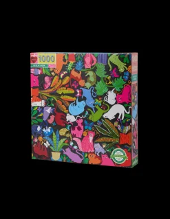 Clearance Puslespill Cats At Work 1000 Brikker Puslespill Og Spill