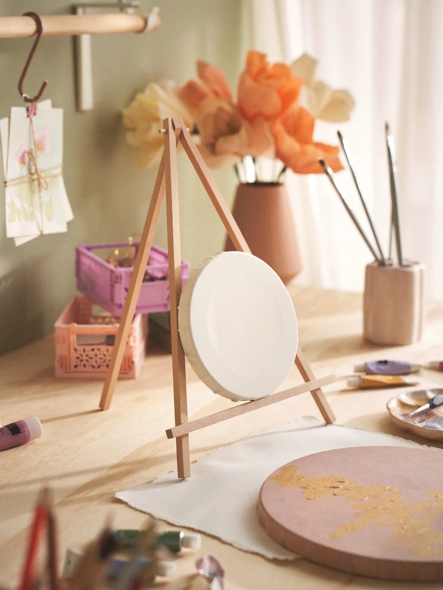 Online Rundt Lerret Ø15 Cm Lerreter