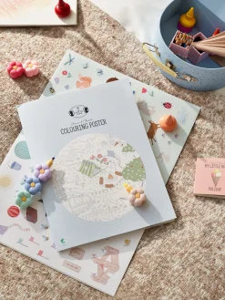 New Sammenleggbar Fargeleggingsplakat Tegn Og Mal