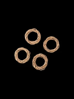 New Serviettringer - 4 Stk Servise