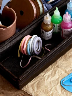 Sett Med Dekorativ Tape Dekorasjon