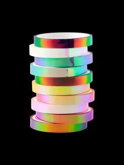 Sett Med Dekorativ Tape Dekorasjon