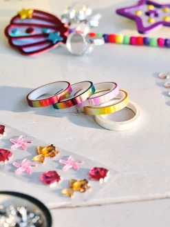 Sett Med Dekorativ Tape Dekorasjon