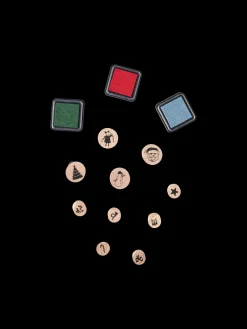 Sett Med Ministempler Julepynt|Dekorasjon