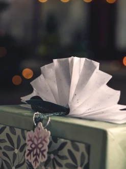 Hot Silkepapir Med Glitter Jule­Innpakning|Gavepapir